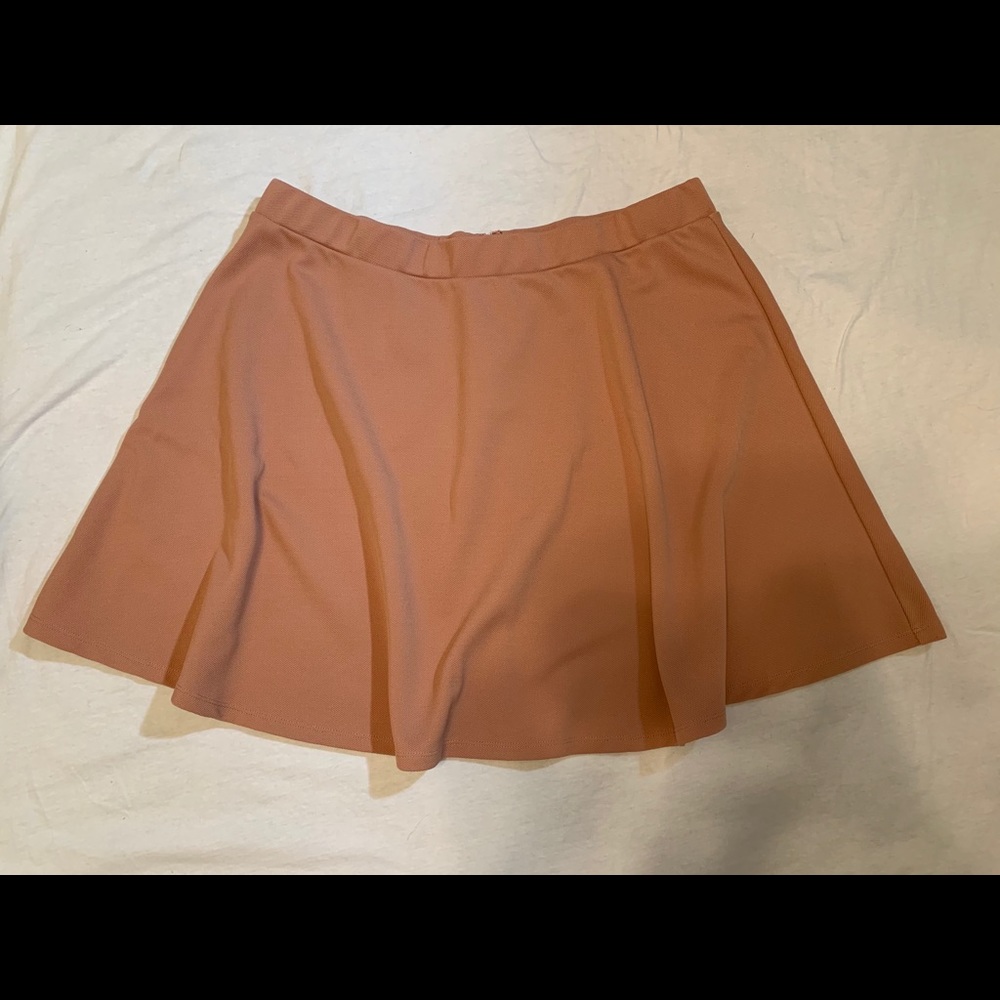 Mauve colored circle skirt!